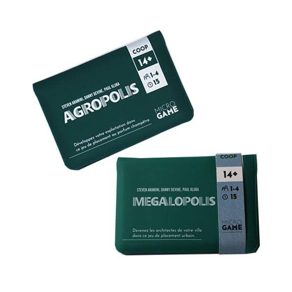 PKGamePack Polis Megalopolis + Agropolis - Version Française
