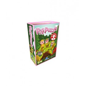 blue orange Pig Puzzle Jeux de Société