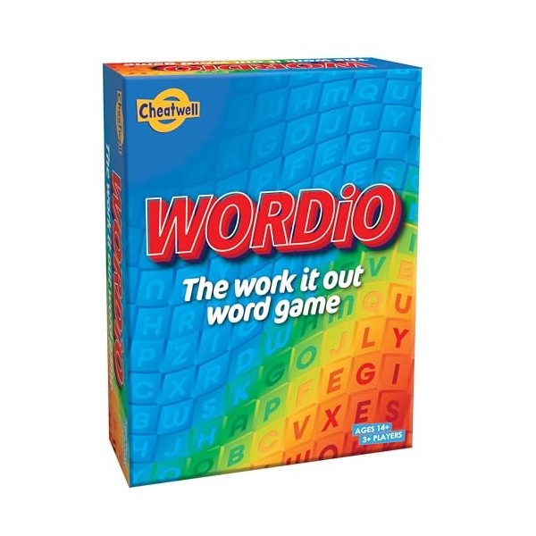 Cheatwell Games Wordio | Le Jeu de Mots Work It Out