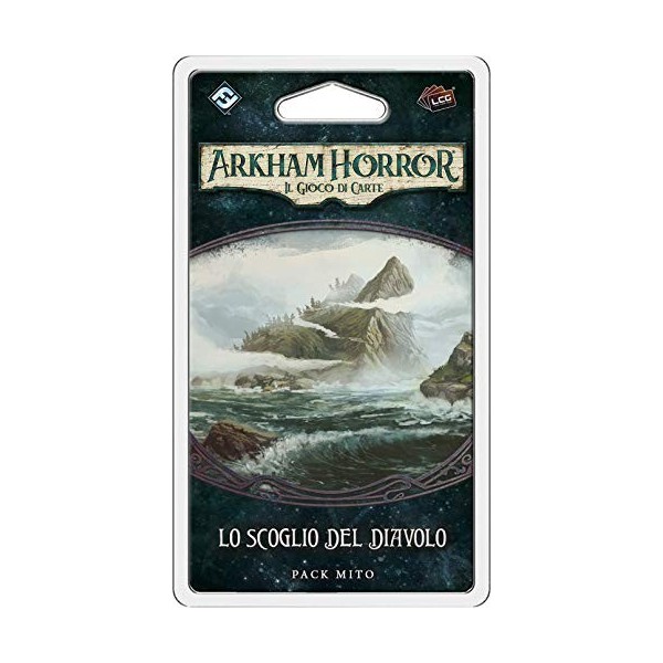 Asmodee - Arkham Horror Le Jeu de Cartes: Le Récif du Diable - Expansion Jeu de Cartes, Edition en Italien