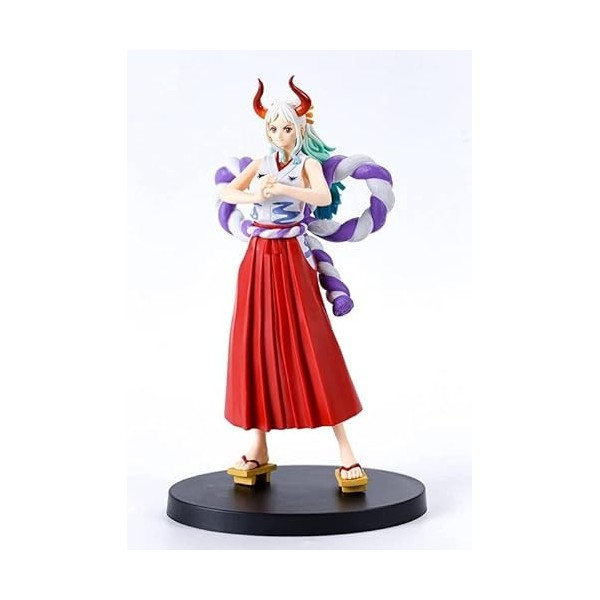 BESTZY Yamato Figure Action One Piece Figure Décoration Ornements de Collection Figure dAnime Jouets Personnage Modèle Décor