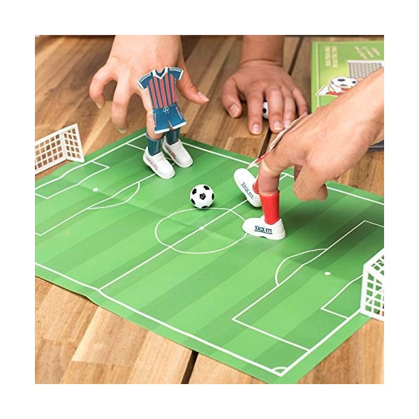 Novelty- Jeu de Table Football de Bureau, DESFOOT, Multicolore