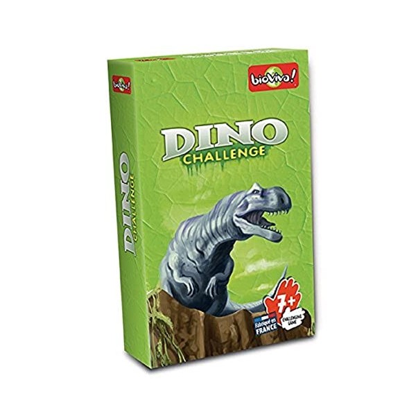 bioviva ! - 0105002112 - Jeu de Société - Dino Challenge - Noir