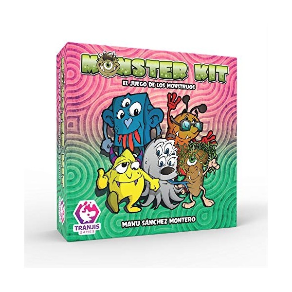 TRANJIS GAMES - Monster Kit - Jeu de Cartes TRG-09kit 