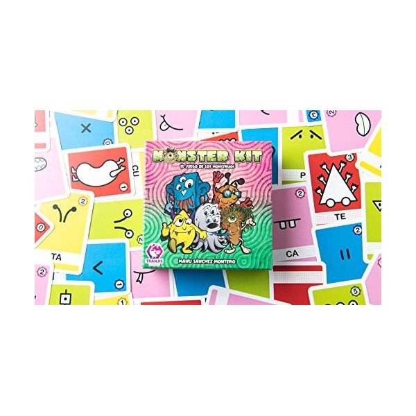 TRANJIS GAMES - Monster Kit - Jeu de Cartes TRG-09kit 