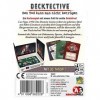 ABACUSSPIELE- Decktective stratégie, Jeu de Cartes, 38222, Blanc