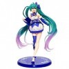 Hilloly Figurine Hatsunes Miku, Miku Figurine Genshin Impact Statue Manga Collection Figure,Figurine, Modèles Danime 20CM 