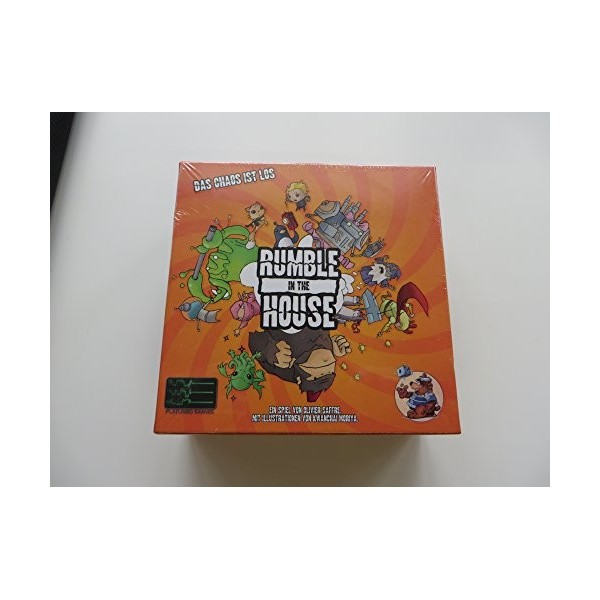 Heidelberger Spieleverlag Rumble in The House, Boardgame, 3-6 Players, from 8 Years