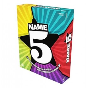 Nommez-en-5 - Version Espagnole - Jeux de société - A Partir de 12 Ans - Jouez en Famille Ou Entre Amis - A Vous De Trouver 5