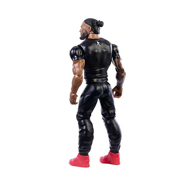 WWE Figurine Articulée Roman Reigns De La Collection Superstar Avec Accessoires, À Collectionner, Jouet Enfant, Dès 6 Ans, HK