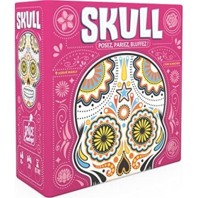 Space Cowboys - Asmodee - Skull Edition 2023 - Jeu de société - Jeu de bluff - A partir de 10 ans - 3 à 6 joueurs - 15 à 45