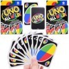 Hilloly Game U-N-O, Jeu De Société, Jeu Apéro De 2 À 6 Joueurs, Jeu De Cartes pour Adultes Et Soirées, Règles Personnalisable