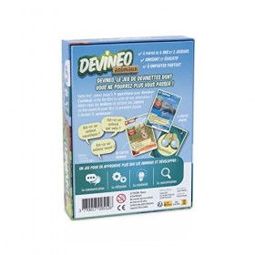DEVINEO - Jeux de société Enfant 6 Ans et + Jeu de devinettes et de Questions Animaux - Cadeau Noël idéal Fille et garçon - J