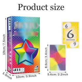 OCDSLYGB Jeux De Cartes,Jeux De Société Amusants pour Les Enfants Et Les Adultes,Un Jeu De Société Idéal pour Se Divertir et 