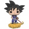 DGTSYAL Goku Figurine, 15M Figurine Super Saiyan, Figurine Sangoku Figurine Goku Version Théâtrale avec Base Ornements Collec
