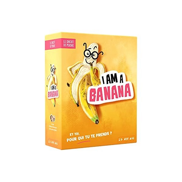 I am a Banana - Le Droit de Perdre - Jeu de société - Jeu dambiance - Jeu de Micro mimes