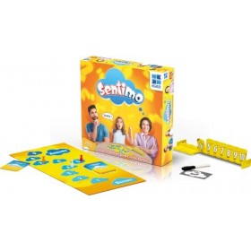 Megableu - Sentimo - Faire Deviner sa Pensée - Jeu de Plateau - Jeu dAmbiance et de Réflexion - Jeu de Société - A Jouer en 