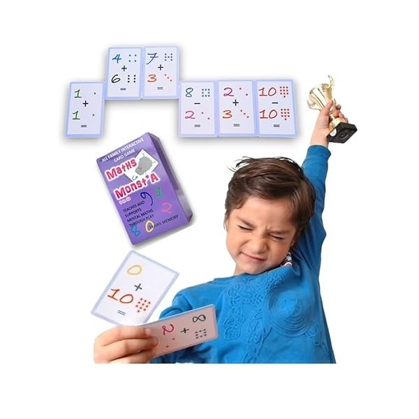 Jeux Cartes Enfant Amusant - Garcon Fille 5 6 7 8 9 .. 99 Ans - déf