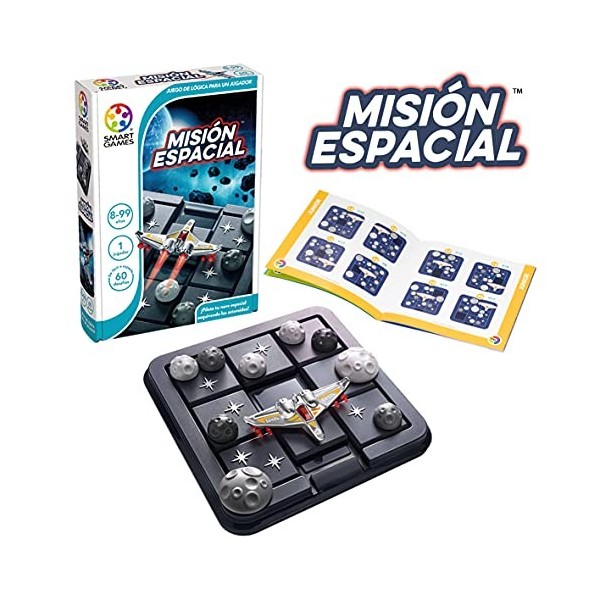 smart games Mission Spatiale, Puzzle 3D, éducatif, Cadeaux pour Enfants, Jeu de Table, Produits pour Personnes âgées, Jouets 