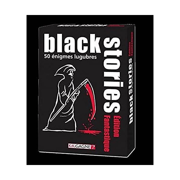 Kikigagne? Jeu de société Black Stories Fantastique