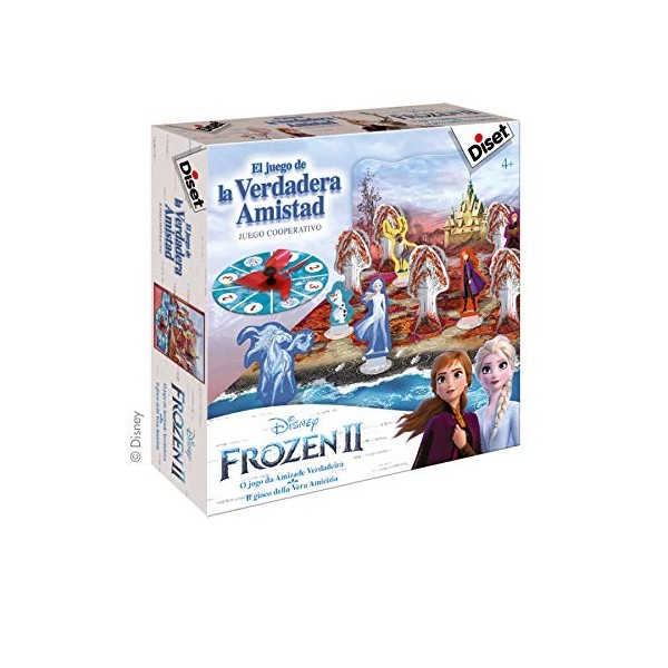 Diset II Disney Frozen Reine des Neiges 2-Le Jeu de lamitié véritable, Ref. 49243, Multicolore