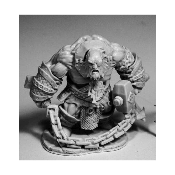 1 x BLUEFERG GEANT du FEU GEOLIER - Reaper Bones Figurine pour Jeux de Roles Plateau - 77593