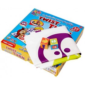 Games Hub Un ou Deux Jeux Grafix Twist and Turn, R65-3166, Multicolore, 31cm x 31cm x 7cm