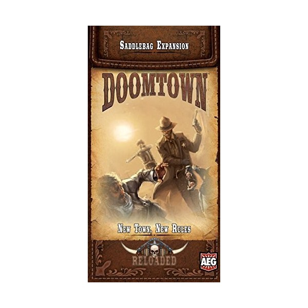 Alderac Entertainment Group Doomtown Reloaded Saddlebag Exp.1 Jeu de société