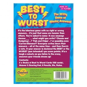 Best to Wurst | The Witty Game of Whacky Answers