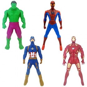 Avenger Figures, 4PCS Avenger Personnages Modèle Anime Figurine Animations Modèle Toy Character Model Doll Figurines Décorati