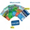 Skillmatics Card Game - Guess in 10 World of Sports, Gifts for 6 Year Olds and Up, Quick Game of Smart Questions, Fun Family 