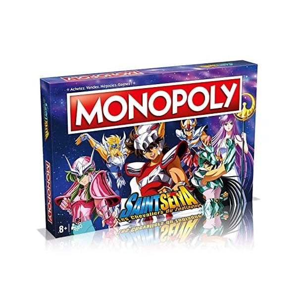 WINNING MOVES - MONOPOLY SAILOR MOON - Jeu de société - Jeu de Plateau - Version française, 2-6 jouers