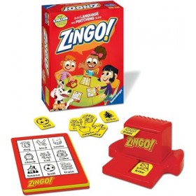 Ravensburger Zingo Jeu de Bingo – Jouets éducatifs et éducatifs pour Enfants à partir de 4 Ans – Cadeaux de Noël pour garçons