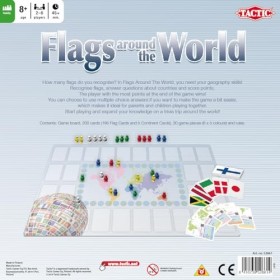 Drapeaux dans le monde - Testez vos connaissances - Jeu de société - Jeux Tactic