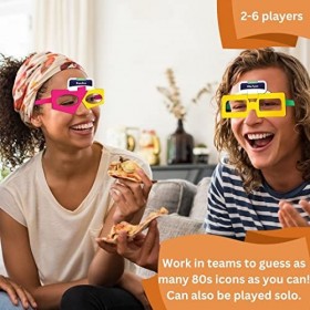 Gift Republic Who Am I 80-s Guess Jeu Multicolore 20 x 15 cm