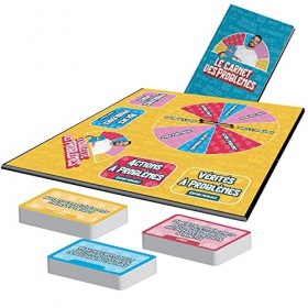 MGM GAMES - Roulette des Problèmes Edition Familiale - 141313 - À Partir de 14 Ans Jaune