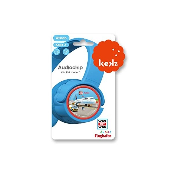 Kekz Puce Audio pour écouteurs, Was Ist Was Junior – Kekz 3 : aéroport, Jeu Audio pour Enfants à partir de 4 Ans, Temps de Je