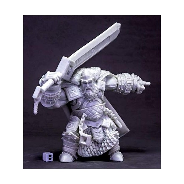 1 x SKORG IRONSKULL Roi GEANT du FEU - Reaper Bones Figurine pour Jeux de Roles Plateau - 77614