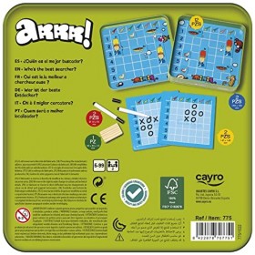 Cayro - Arrrr - + 5 Ans - Ingéniosité - Compétence et Plaisir - Jeu de société éducatif pour Enfants - Apprenez Les Mots et a