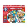 Orchard Toys Chef Pazzeschi Jeu éducatif à combinaison et mémoire pour enfants de 3 à 7 ans Édition italienne 