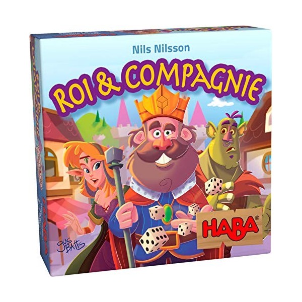 HABA- Roi & Compagnie-Jeu de Cartes et de Hasard-8 Ans et Plus, 303486, Multicolore