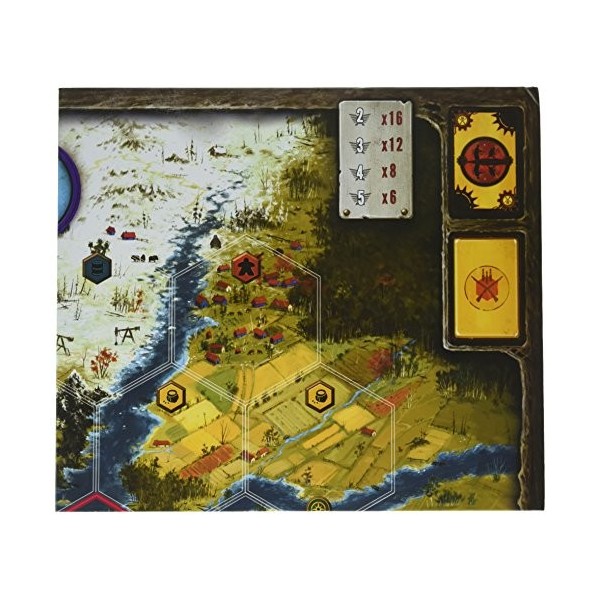 Stonemaier Games , Scythe: Game Board Extension, Board Game, Ages 14+, 1-7 Players, 90-115 Minutes Playing Time