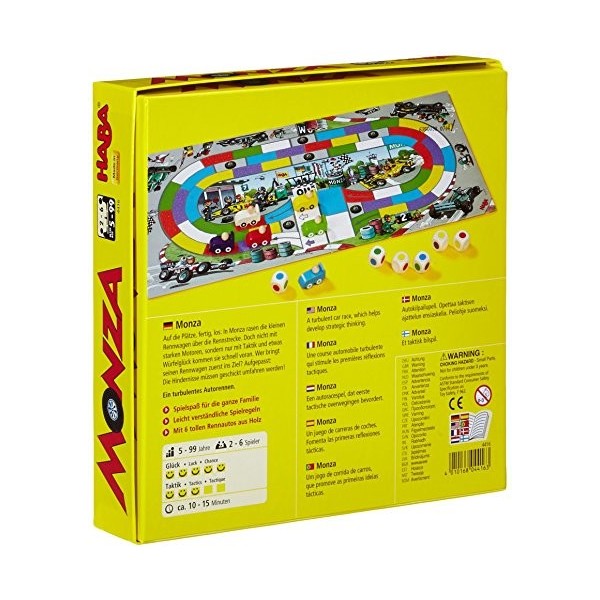 Haba - Jeux De Societe - Monza version allemande