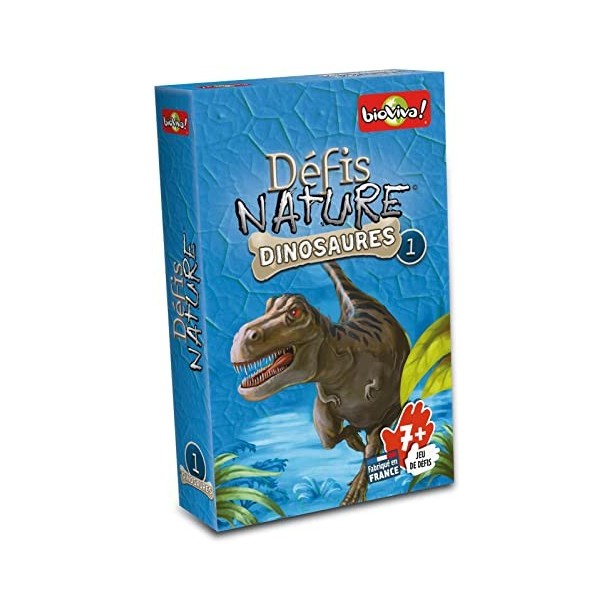 BIOVIVA - Défis Nature - Dinosaures 3 - Jeu de société ludique dès 7 ans - 3280129