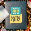 Le Quiz en tant que jeu de cartes avec 200 questions en 4 catégories - Amusement du jeu pour les soirées de jeu, pour un pub,