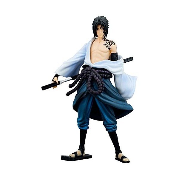 Uchiha Sasuke Figurine Action Sasuke Figure Décoration et Ornements de Collection Figure dAnime Jouets Personnage Modèle Déc