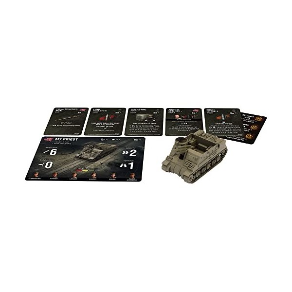 Gale Force Nine World of Tanks: American M7 Priest – Wave 8 Assault Gun Extension