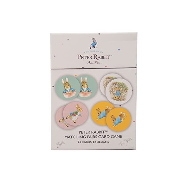 Fizz Creations Jeu de paires assorties sous licence officielle Peter Rabbit