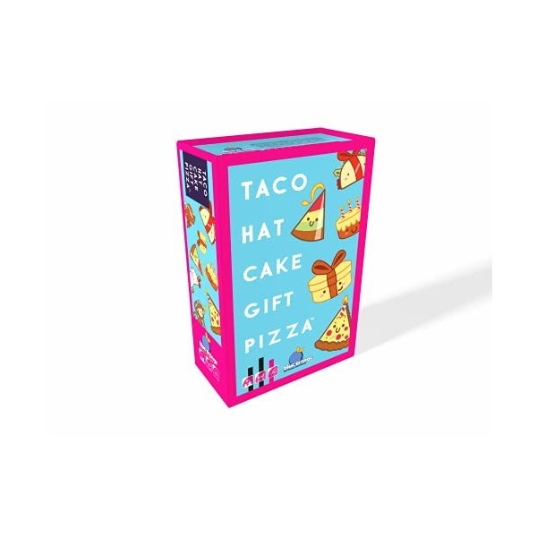 Blue Orange, Taco Hat Cake Gift Pizza, Card Game, Ages 8+, 2-8 Players, 10-15 Minutes Playing Time