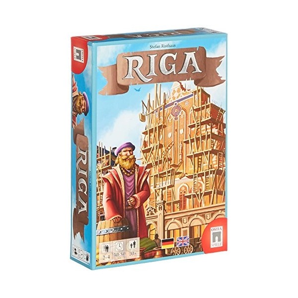 OSTIA-Spiele GbR Ostri001 Riga Handelsnetz der Macht Jeu de société